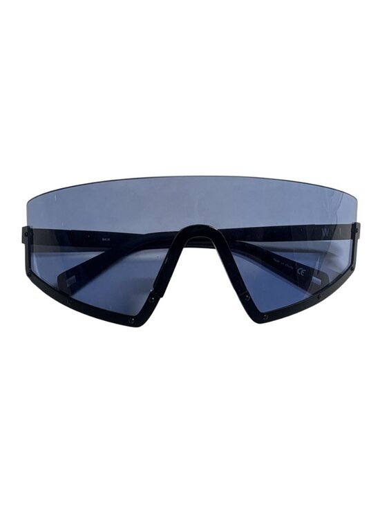 WESTWARD LEANING STUN D-FRAME MATTE-ACETATE SUNGLASSES IN BLUE main image 4